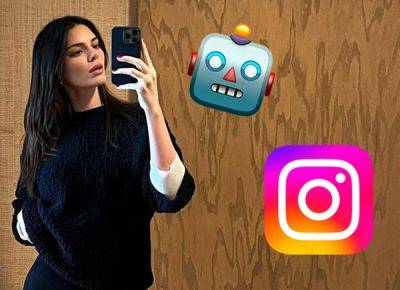 Instagram Introduces SUPER Creepy Kendall Jenner AI Chatbot! WATCH! - perezhilton.com