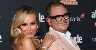 Amanda Holden looks incredible in pink PVC as she channels Barbie with Alan Carr - www.manchestereveningnews.co.uk - Britain - Manchester - county Camden