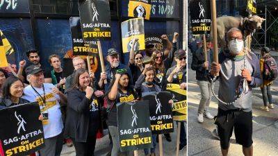 Dispatches From The Picket Lines: Strikers Rip Studios At First NYC Rally Since SAG-AFTRA Talks Broke Down; “It Tactics”, Says David Simon - deadline.com - New York
