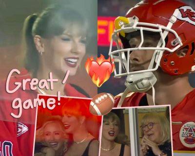 Taylor Swift Cheers On Travis Kelce While Schmoozing His Parents At Latest Kansas City Chiefs Game! - perezhilton.com - Kansas City