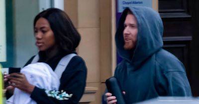 Strictly Come Dancing's Neil Jones and fiancé Chyna Mills seen for first time with baby daughter - www.ok.co.uk