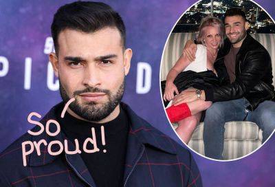 Sam Asghari Is 'Very Proud' Of Britney Spears' Forthcoming Memoir And 'Can't Wait' To Read It?! - perezhilton.com - Beverly Hills