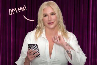 Kesha Says She's On The Hunt For A ‘Sugar Daddy’ Or A ‘Baby Daddy’ After Being ‘Dumped For The First Time’! - perezhilton.com