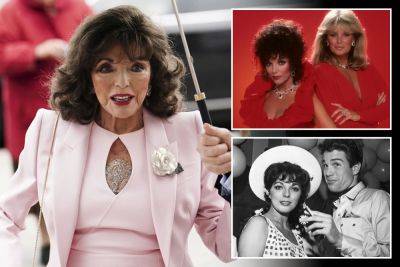 Joan Collins criticizes ‘Barbie,’ says Warren Beatty talked her into abortion - nypost.com - Britain - London - Los Angeles - Seattle