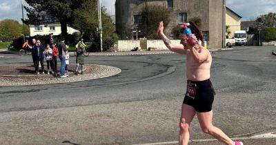 'I run round my village topless... it's really empowering and I do it every day' - www.manchestereveningnews.co.uk - Manchester - Turkey - county Marathon