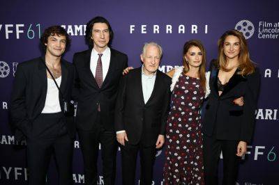 Michael Mann and ‘Ferrari’ Cast Talk ‘Mindset of a Racer,’ Finding Enzo and Laura Ferrari’s Love Letters at NYFF Closing Night - variety.com - New York - USA