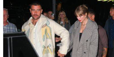 Taylor Swift & Travis Kelce Hold Hands & Join Stars at 'SNL' After Party - See Every Photo - www.justjared.com - New York - Kansas City
