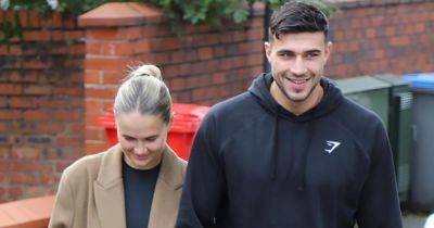 Molly-Mae and Tommy Fury look very pleased with themselves as they step out after KSI win - www.ok.co.uk - Manchester - Hague - Saudi Arabia