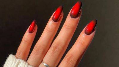 Vampire Nails Have Become the Most Popular Mani for Spooky Season - www.glamour.com - Poland