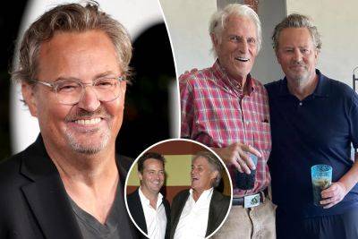 Matthew Perry shares very rare photo with his dad, actor John Bennett Perry - nypost.com - county Rush