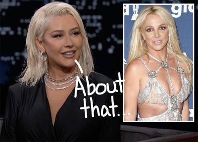 Christina Aguilera Reveals Whether She Wants To Be Mentioned In Britney Spears' Memoir! - perezhilton.com