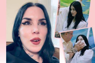 Kat Von D Reveals The 'Worst' Backlash To Her Baptism Was From Christians! - perezhilton.com - USA - California - Indiana
