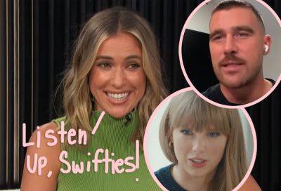 Kristin Cavallari Clarifies Comment About Being 'In Love' With Taylor Swift's Boyfriend Travis Kelce! - perezhilton.com - New York - county Love