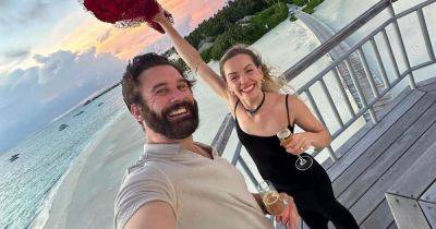 Vikings co-stars announce engagement after very romantic proposal in the Maldives - www.ok.co.uk - Maldives - county Love