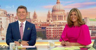 Good Morning Britain's Kate Garraway and Ben Shephard squirm over Hollywood star's actions that could get them in trouble - www.manchestereveningnews.co.uk - Britain - Manchester - Ireland - city Belfast - Belgium