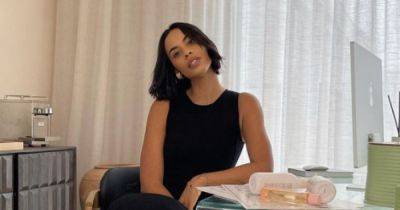 Rochelle Humes warned 'don't forget' as she shares reality behind glamourous office appearance - www.manchestereveningnews.co.uk - Manchester