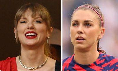 Taylor Swift gets an invite from Alex Morgan to watch ‘real football’ amid Travis Kelce romance - us.hola.com - USA - county San Diego - county Swift