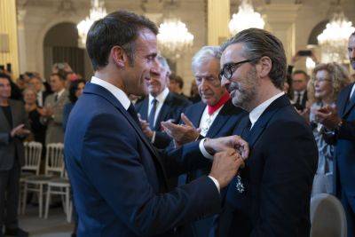 Mediawan Boss Pierre-Antoine Capton Receives Legion of Honor From French President Emmanuel Macron - variety.com - France - Paris - Italy - county Republic