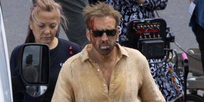 Nicolas Cage Spotted With Bloody Face While Filming 'The Surfer' in Australia - www.justjared.com - Australia