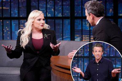 Meghan McCain bashes Seth Meyers years after ‘Late Night’ feud: ‘Go to hell forever’ - nypost.com - Texas - Israel