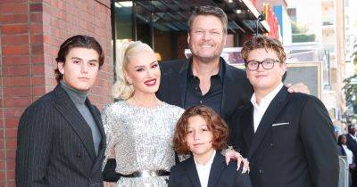 Gwen Stefani's sons are all grown up as singer gets star on Hollywood Walk of Fame - www.ok.co.uk - city Kingston