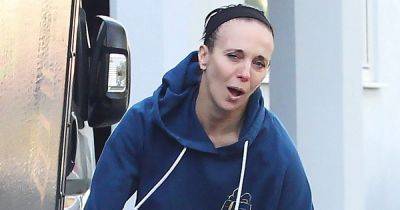 Strictly's Amanda Abbington downcast as she's pictured before pulling out of live show - www.ok.co.uk
