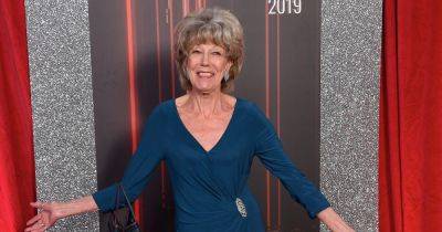Real life of Coronation Street's Audrey Roberts actress Sue Nicholls - age, co-star husband, music success, saved by fan and axe fear - www.manchestereveningnews.co.uk