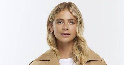 River Island's 'rain-resistant' winter trench coat could easily be mistaken for £1,900 Burberry version - www.manchestereveningnews.co.uk - county Long