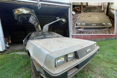 ‘Time capsule’ 1981 DeLorean found in Wisconsin barn with original tires and only 977 miles - nypost.com - Ireland - state New Mexico - Wisconsin