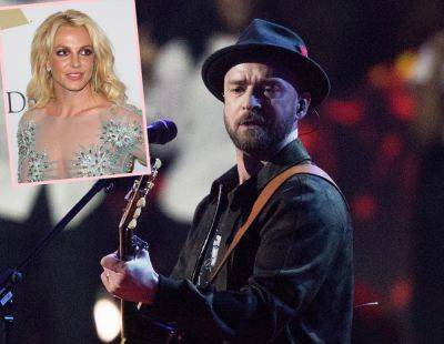 Justin Timberlake Worried Britney Spears’ Shocking Memoir Claims Will Derail His Music Comeback! - perezhilton.com