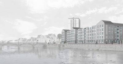 Construction begins on new Ayr Riverside flats next to ghost tower block - www.dailyrecord.co.uk - Scotland