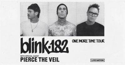 Blink-182 Unveil ‘One More Time’ North American Tour Dates - variety.com - New York - Los Angeles - USA - Centre - county San Diego - Boston - county Rogers