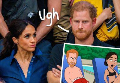 Prince Harry & Meghan Markle SKEWERED As Lazy Grifters On Family Guy! OUCH! - perezhilton.com - Britain