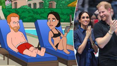 Prince Harry and Meghan Markle mocked by 'Family Guy' for being paid to do 'no one knows what' - www.foxnews.com - Hollywood