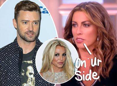 Hot Take! The View's Alyssa Farah Griffin Defends Justin Timberlake After Britney Spears Abortion Story! - perezhilton.com
