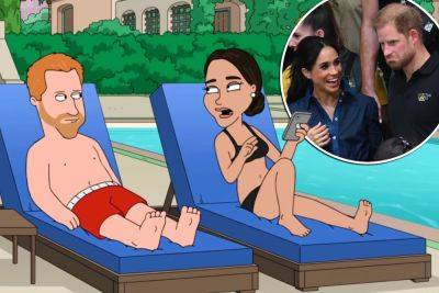 ‘Family Guy’ roasts Prince Harry, Meghan Markle for getting paid to do ‘no one knows what’ - nypost.com - Britain