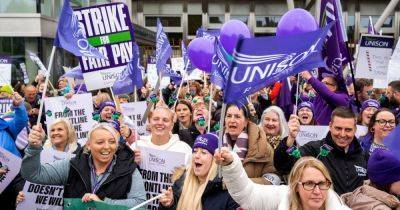 Unison threatens to escalate strike action beyond schools as Humza Yousaf insists pay offer is final - www.dailyrecord.co.uk - Scotland - Beyond