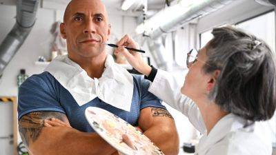 The Rock Waxwork Gets Makeover After French Museum Admits Original Was “Whiter Than It Should Have Been” - deadline.com - France