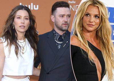 Justin Timberlake Is 'Not At All Happy' About Britney Spears' Book, BUT... - perezhilton.com