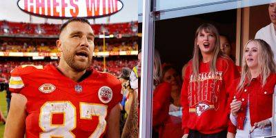 Travis Kelce Reacts to Stats About Taylor Swift's Attendance at His Games - www.justjared.com - Kansas City