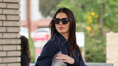 Kendall Jenner Posed for Paparazzi at the Gas Station and Something Smells Sponsored - www.glamour.com