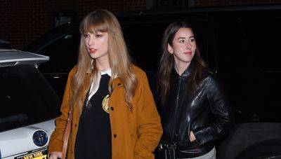 Taylor Swift Gets Dinner with HAIM Just Hours Before '1989 (TV)' Release! - www.justjared.com - New York