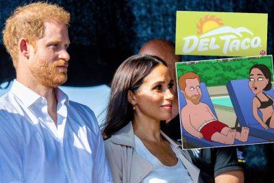 Del Taco DUNKS ON Prince Harry & Meghan Markle After Family Guy Joke! - perezhilton.com