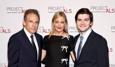 Ben Stiller & Wife Christine Taylor Make Rare Appearance with 18-Year-Old Son Quinlin at Project ALS Gala - www.justjared.com - New York