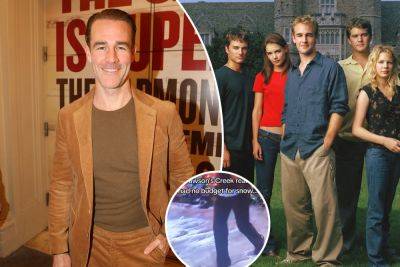 James Van Der Beek reacts to laughable fake snow scene on ‘Dawson’s Creek’ - nypost.com - Texas - Manchester - county Holmes - county Williams - county Creek