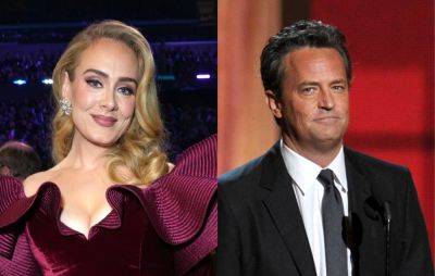 Adele pays tribute to “incredibly brave” Matthew Perry - www.nme.com - Britain - Las Vegas