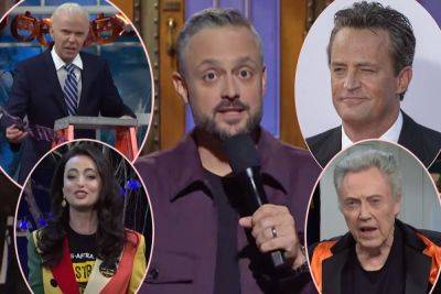 Nate Bargatze Hosts SNL Halloween Episode With Special Tribute To Late Matthew Perry - perezhilton.com - county Davidson