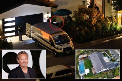 Matthew Perry’s body removed from his home after apparent drowning in hot tub - nypost.com - Los Angeles - county Pacific