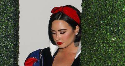 Demi Lovato Channels Her Roots, Dresses As a Disney Princess For Halloween - www.justjared.com - Los Angeles