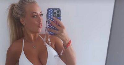 Love Island's Jess Harding parties up a storm in Ibiza after 'split' from Sammy Root - www.ok.co.uk - county Love